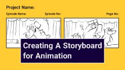 طراحی استوری‌بورد برای انیمیشن